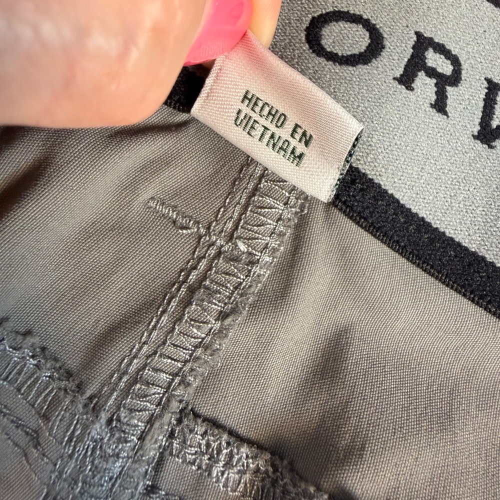 Orvis Performance Pants Mens 38x29 Gray Stretch Outdoor Hiking Item 1716851 NOTE - Picture 3 of 10